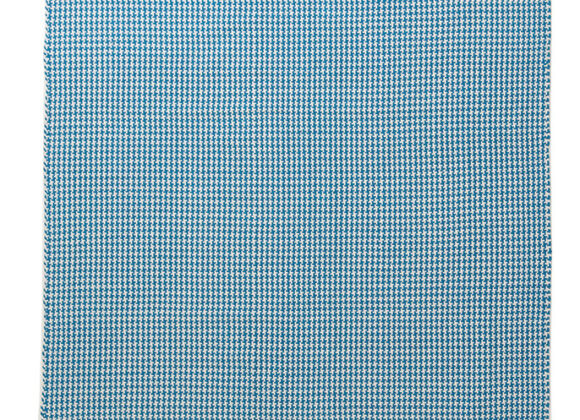 Χαλί Urban Cotton Kilim Houndstooth Caribbean Sea Royal Carpet - 130 x 190 cm