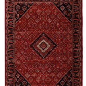 Κλασικό χαλί Afgan 306A D.RED BLACK Royal Carpet - 133 x 190 cm