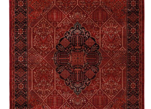 Κλασικό χαλί Afgan 316A D.RED BLACK Royal Carpet - 200 x 250 cm