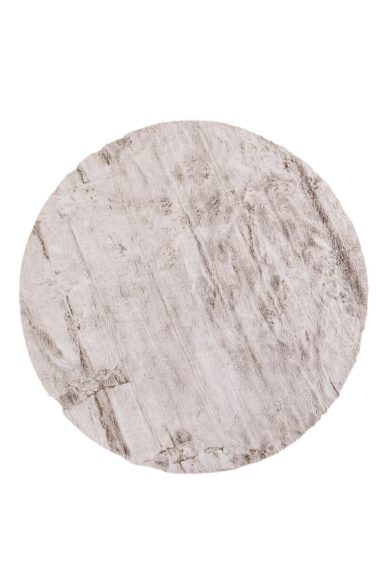 Γούνινο Χαλί Round BUNNY BROWN Royal Carpet - 200 x 200 cm