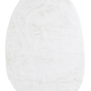 Γούνινο Χαλί Bunny OVAL WHITE Royal Carpet - 170 x 240 cm