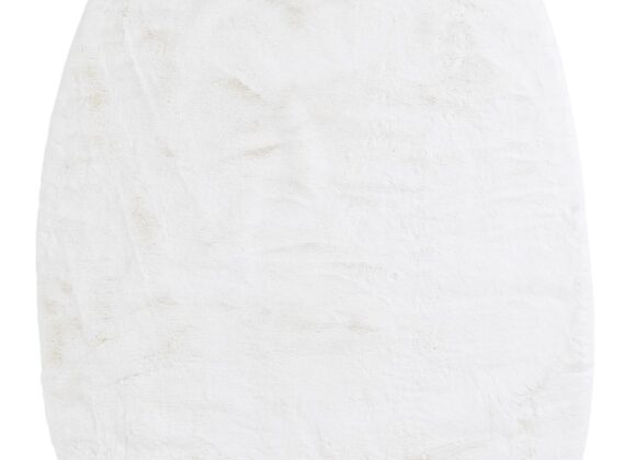 Γούνινο Χαλί Bunny OVAL WHITE Royal Carpet - 170 x 240 cm
