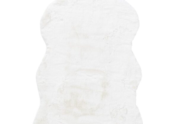 Γούνινο Χαλί Bunny SHAPE WHITE Royal Carpet - 80 x 120 cm
